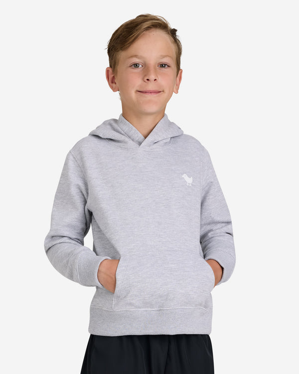Youth Fairway Fleece Hoodie - Heather Grey
