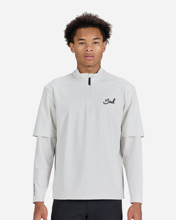 Mechanism Quarterzip - White Onyx