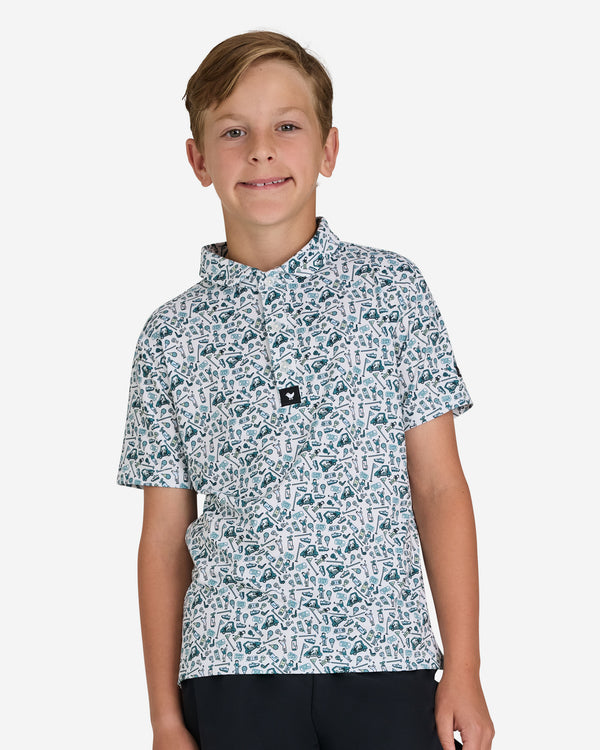 Youth Polo - Pixelated Pars